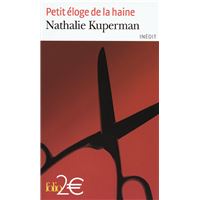 Petit éloge de la haine