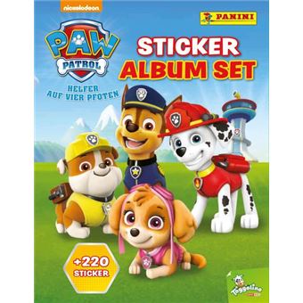 PAW PATROL STICKER ALBUM SET-PANINI