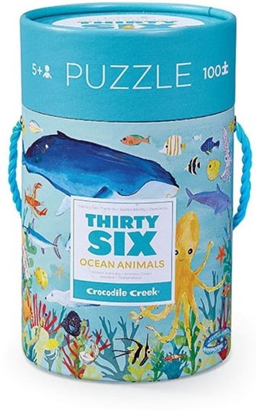 100 PC PUZZLE/OCEAN ANIMALS