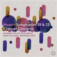Symphonies Numéro 29 et Numéro 33 / Concerto pour clarinette