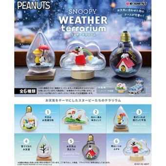 Figurine 9040 Snoopy Weather Terrarium boite surprise