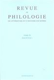 Revue de philologie, de littérature et d'histoire anciennes volume 79