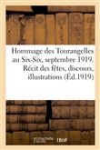 Hommage des Tourangelles au Six-Six, septembre 1919