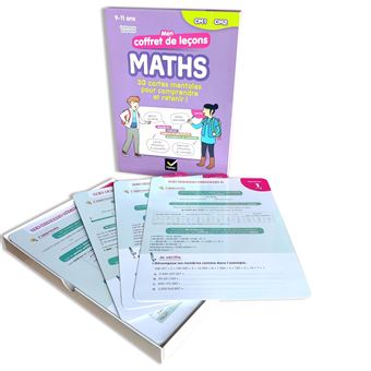 Mon coffret de leçons maths CM1-CM2