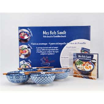 Mes bols santé bleus Buddha Bols et Poké bowl