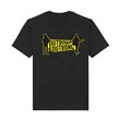 T-Shirt Jacques Dutronc et Dutronc Couleur noire Print jaune