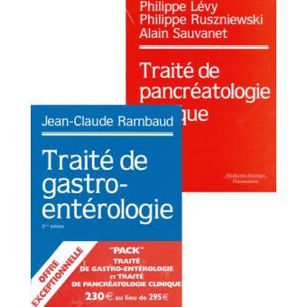 Pack gastroenterologie pancreatologie clinique 2 volumes