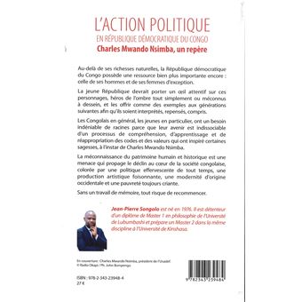 L'action politique en République démocratique du Congo
