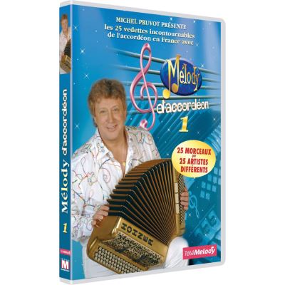 Mélody d'accordéon Volume 1 DVD