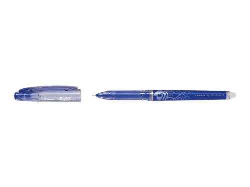 PILOT Stylo Roller FRIXION POINT, pointe hi-tec fine, coloris bleu