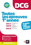 DCG - Toutes les épreuves de 1ère année du DCG 1, 8, 9 - sujets et exos 2022-2023