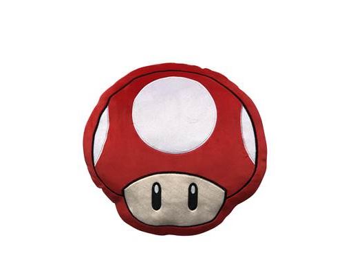 Coussin Nintendo Mushroom Rouge 40cm