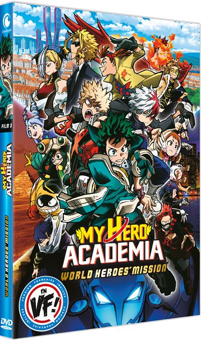My Hero Academia : World Heroes' Mission Le Film DVD