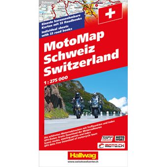 SCHWEIZ MOTOMAP 1:275000