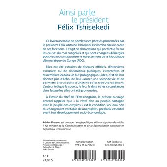 Ainsi parle le président Félix Tshisekedi