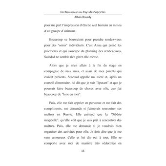 Un Bisounours au pays des se(x)ctes