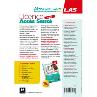 LAS - Licence Accès Santé - Tome 1 - 2e édition