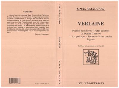 Verlaine - Louis Aguettant - broché
