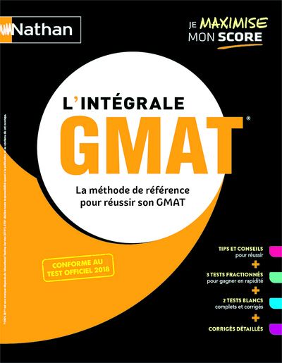 L'intégrale GMAT - Graduate Management Admission Test - 2022 - Serena Murdoch-Stern - broché
