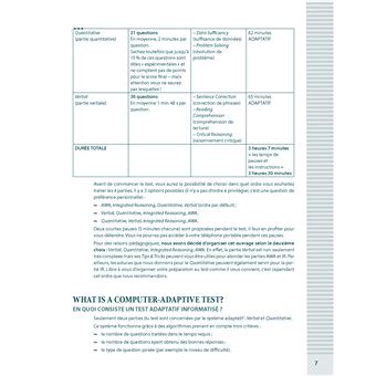 L'intégrale GMAT - Graduate Management Admission Test - 2022