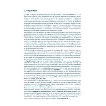 L'intégrale GMAT - Graduate Management Admission Test - 2022