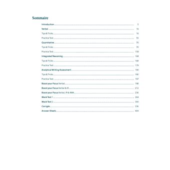 L'intégrale GMAT - Graduate Management Admission Test - 2022