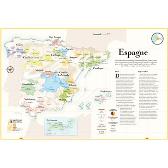 Map of the Wines of France – La Carte des Vins s'il vous plaît