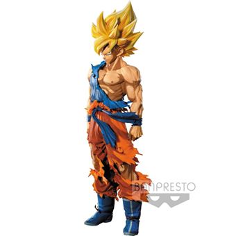 Figurine Banpresto 8872 Dragon Ball Z Super Master Stars Piece Son Goku Manga Dimensions 34 cm