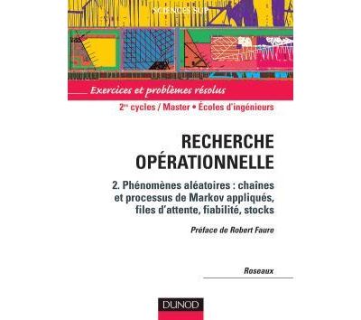 Exercices et problèmes résolus de recherche opérationnelle