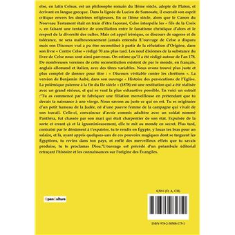 Le discours véritable contre les chrétiens