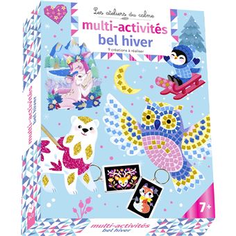 Créations bel hiver - coffret avec accessoires