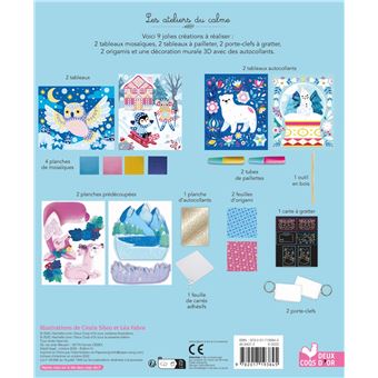 Créations bel hiver - coffret avec accessoires