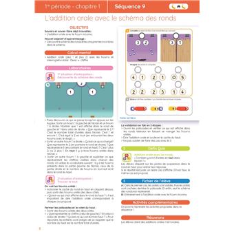 Les Noums CP - Méthode de maths - Cahier journal du professeur
