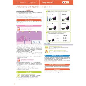Les Noums CP - Méthode de maths - Cahier journal du professeur