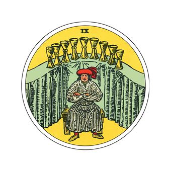 Tarot original 1909 - Cartes rondes