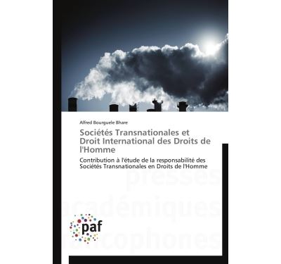 Societes transnationales et droit international des droits d