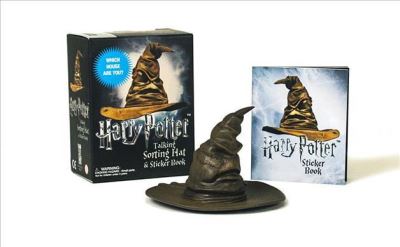 HARRY POTTER TALKING SORTING HAT AND STICKER BOOKS