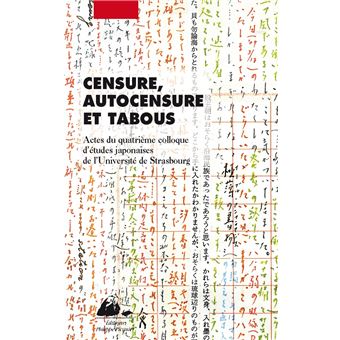 Censure, autocensure et tabous - broché - Sakaé Mura Kami-Giroux ...