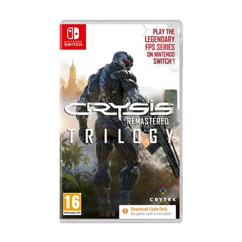 Crysis Remastered Trilogy Code in a Box Nintendo Switch