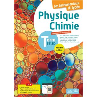 Physique-Chimie Terminale STI2D (manuel) - Éd. 2025