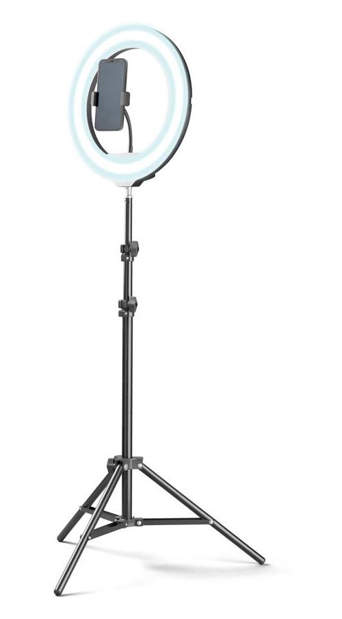 CELLULARLINE SELFIE RING PRO BLACK