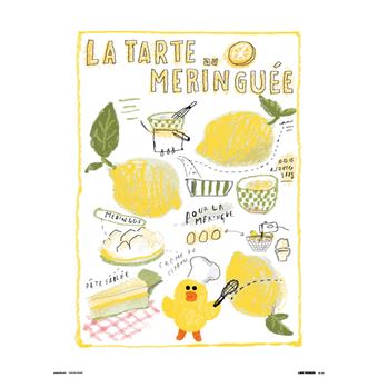 Print Line Friends La Tarte au meringuée