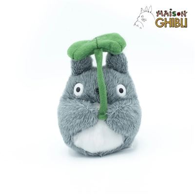 PLÜSCH GHIBLI MEIN NACHBAR TOTORO TOTORO MIT SEINEM BLATT