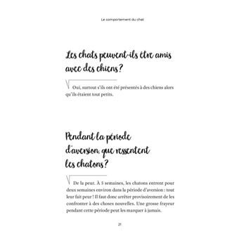 Tout savoir sur mon chat