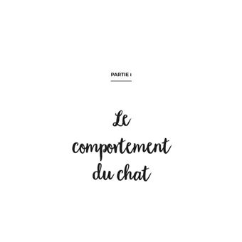 Tout savoir sur mon chat