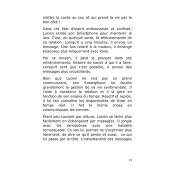 Les tribulations sentimentales de Rose et de Lucien