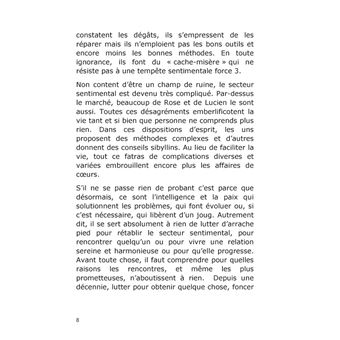 Les tribulations sentimentales de Rose et de Lucien