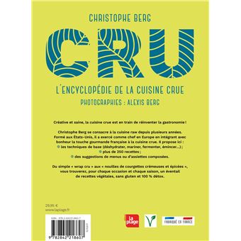 CRU - L'encyclopédie de la cuisine crue