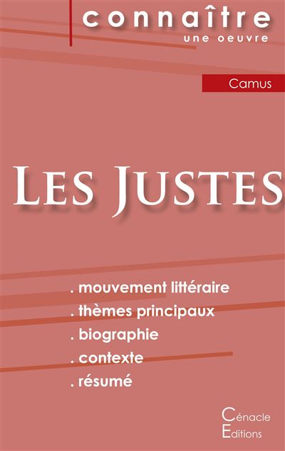 Fiche de lecture les justes analyse litteraire de reference