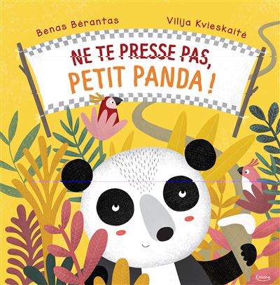 Ne te presse pas petit panda